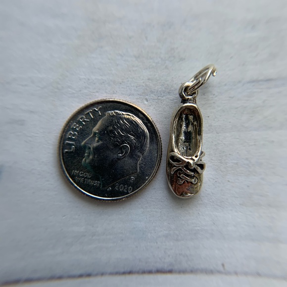 Sterling Silver Tap Shoe Charm - Picture 7 of 7